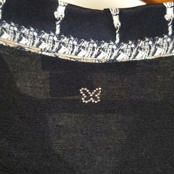 Weekend Max Mara Tassel Print Button Front Top - Picture 8 of 8